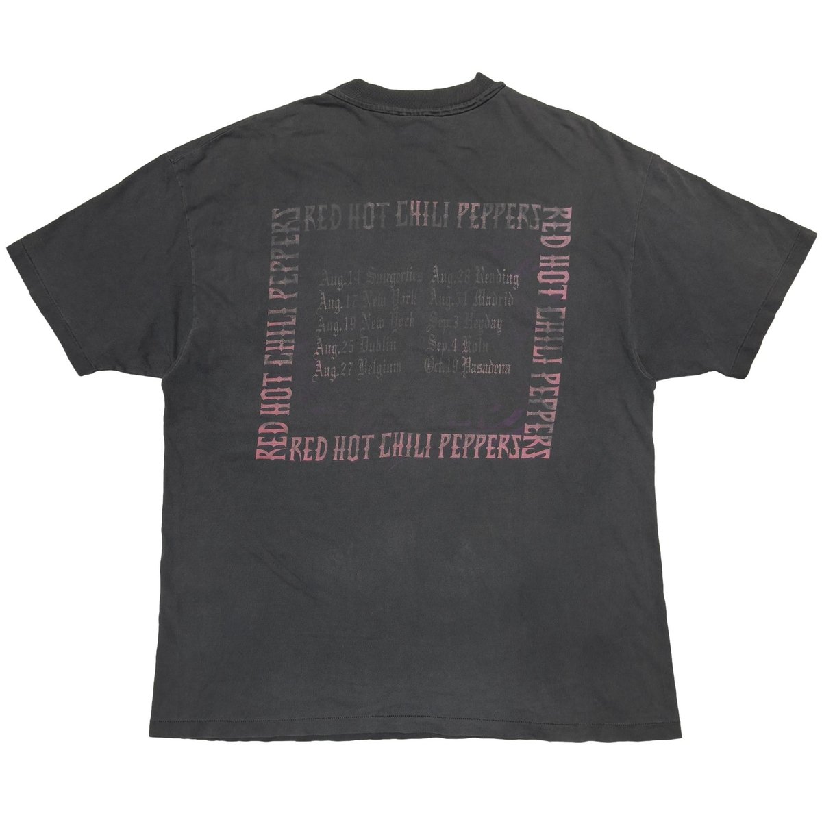 RED HOT CHILI PEPPERS BIG SMILE 1994 TOUR HANES