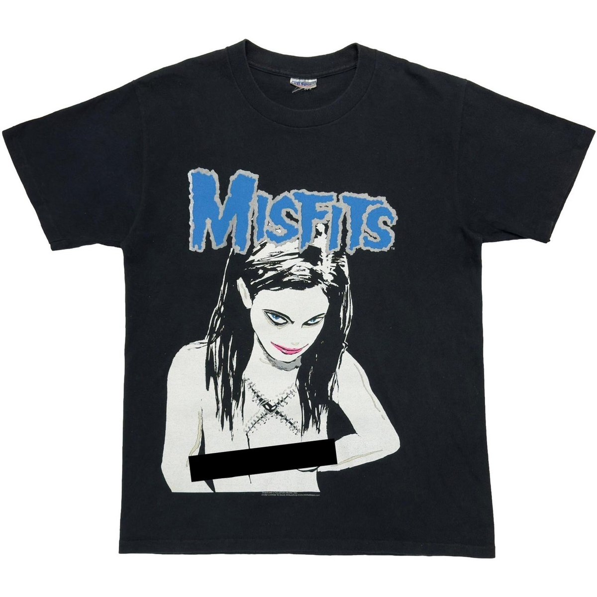 ヴィンテージ ツアー バンT Misfits Yes etc 2000年前期 MISFITS 1999 FAMOUS MONSTER TOUR 2000 ALL SPORT