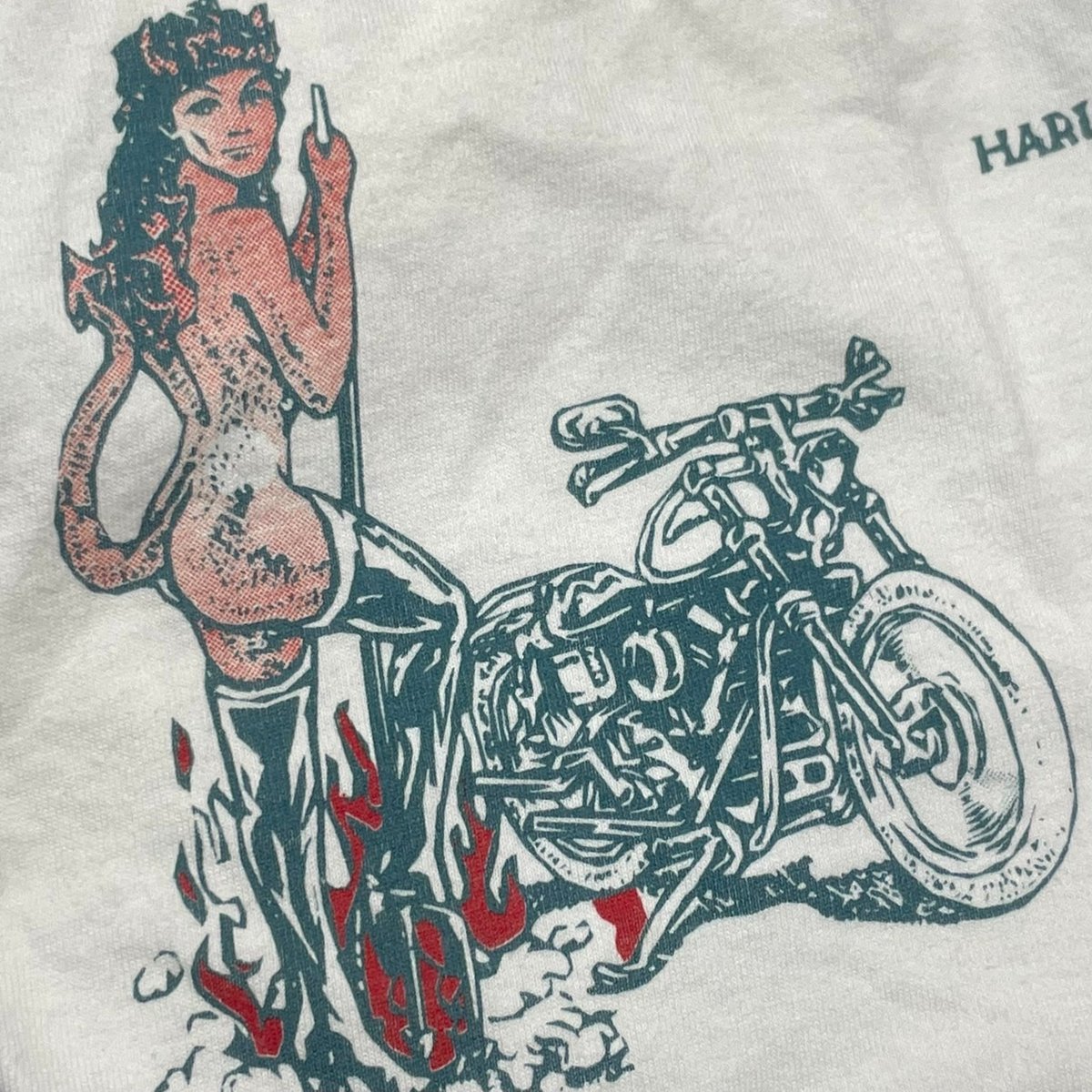 DENNIS RODMAN TATTOO LS WHITE XL 9583 | greatLA