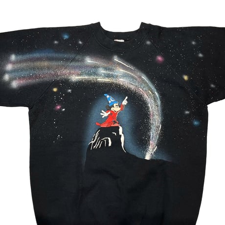 DISNEY VINTAGE FANTASIA MICKEY GALAXY OVP CREWNECK SWEAT FRUIT OF THE LOOM XL 5660