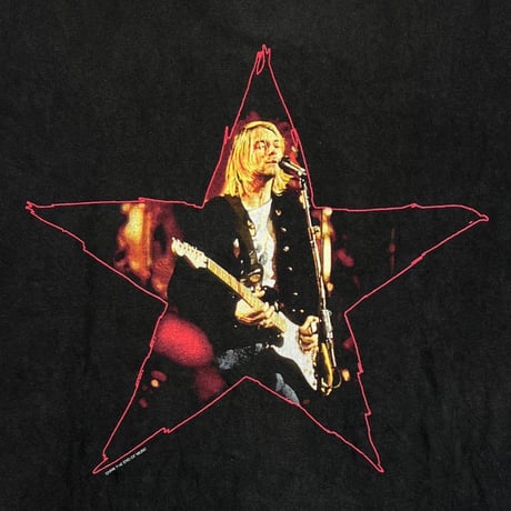 NIRVANA KURT COBAIN STAR giant XL 2444