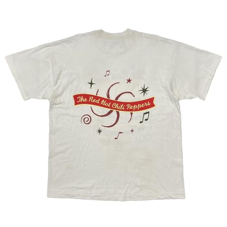 RED HOT CHILI PEPPERS WORLD TOUR 1996 WHITE FITS XL 7256