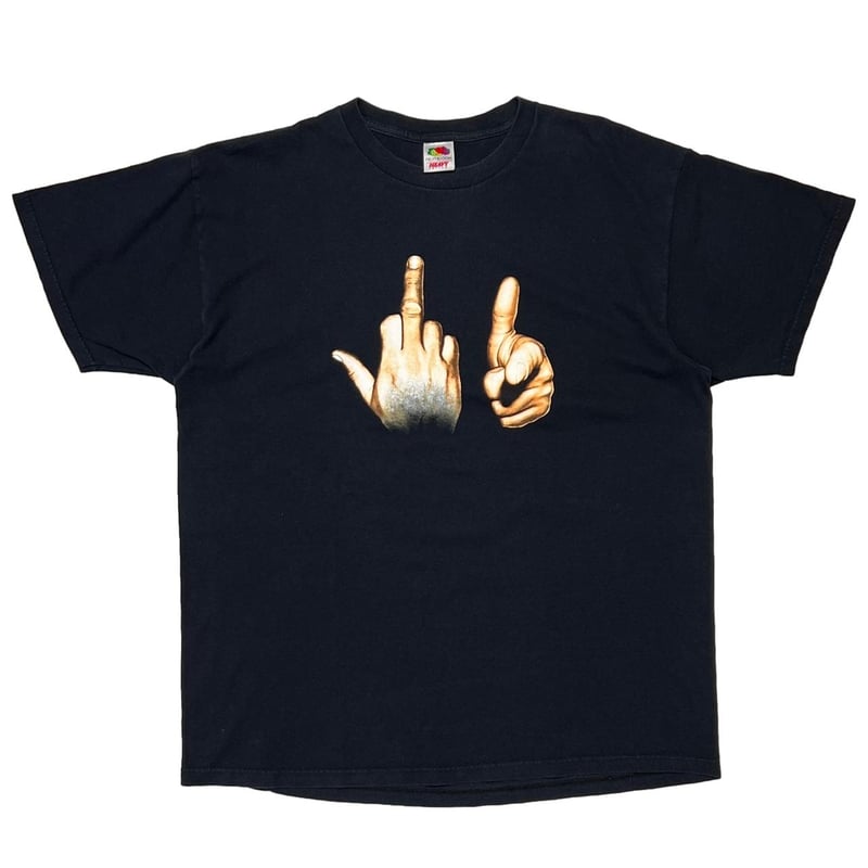 トップス fuck hand sign Vintage T Shirts 90年代 90s アメリカ製 ファック │ヴィテージ古着屋Feeet 通販