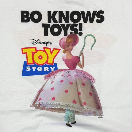 DISNEY VINTAGE TOY STORY BO KNOWS TOYS! JERZEES XL 3537