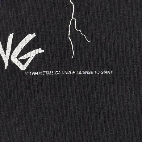 METALLICA RIDE THE LIGHTNING GIANT MISSING TAG XL 6114
