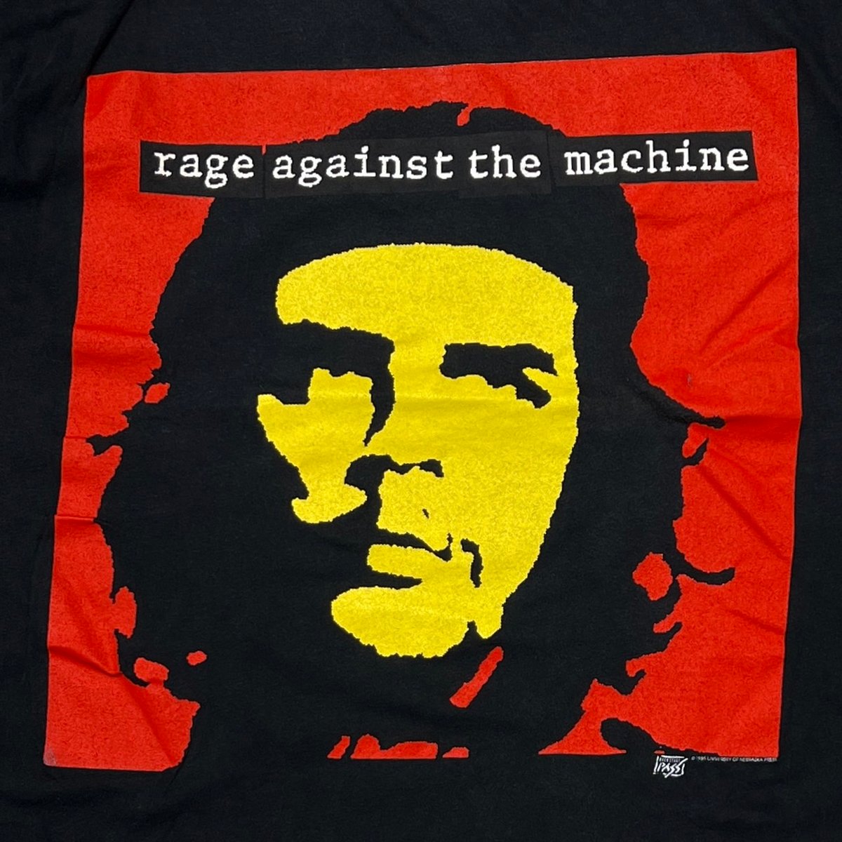 RAGE AGAINST THE MACHINE CHE GUEVARA BACKSTAGE