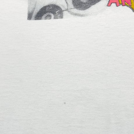 DE LA SOUL FEET HIGH AND RISING TOUR 1990 FRONT SQUARE DOUBLE SIDE WHITE XL 6206
