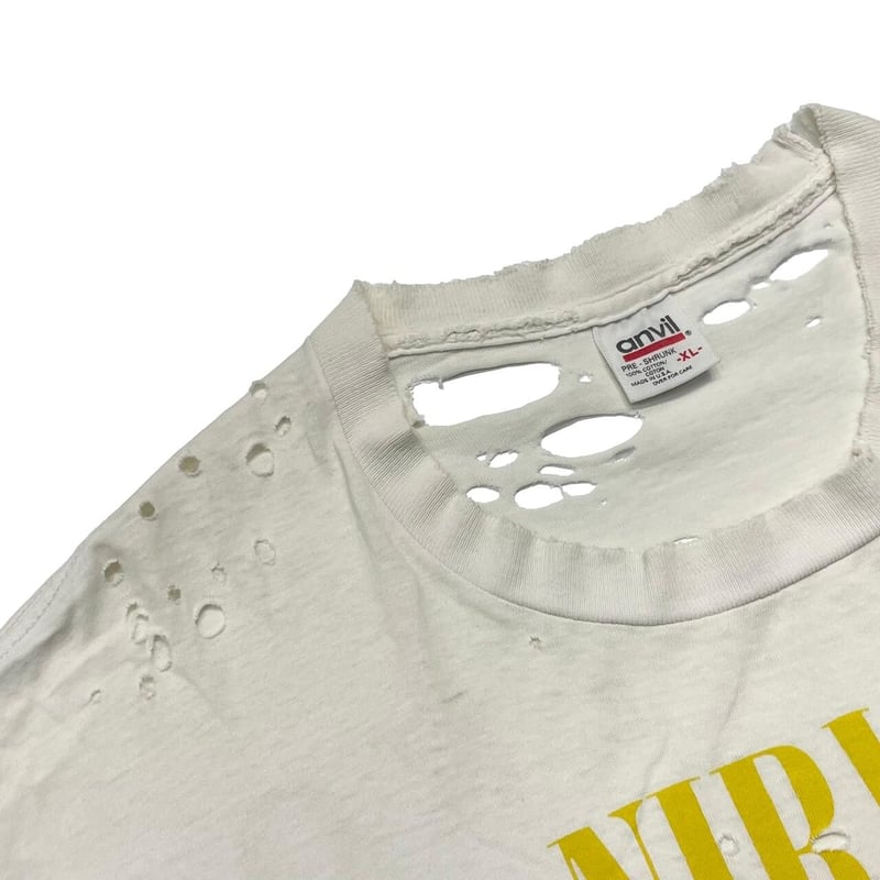 NIRVANA IN UTERO WHITE anvil XL 3720 | greatLAn