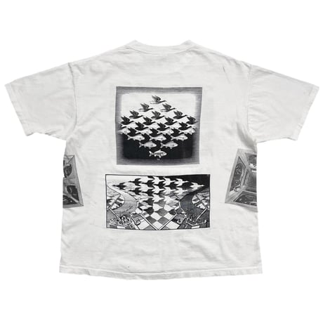 M.C. ESCHER MULTI WHITE SOF TEE XL 8297