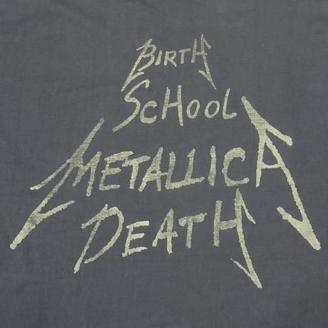 METALLICA PUSHEAD SIDE FLAME SKULL BIRTH SCHOOL METALLICA DEATH LS EURO XL 5085