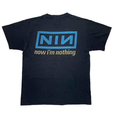 NINE INCH NAILS 2002 NOW I'M NOTHING FRUIT OF THE LOOM LARGE 0760