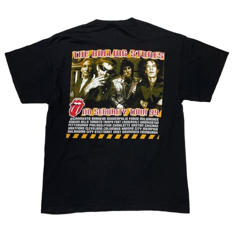 THE ROLLING STONES NO SECURITY TOUR 1999 BLACK DELTA XL 7799