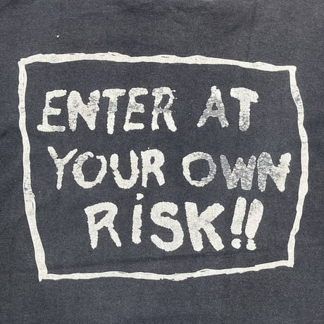 THE ROCKY HORROR PICTURE SHOW 1995 ENTER AT YOUR OWN RISK!! FITS L-XL 8909