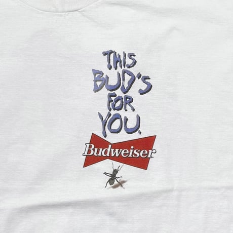 Budweiser 1996 THIS BUD'S FOR YOU ANT & ANTEATER WHITE champ XL 5883