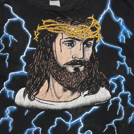 OLD & VINTAGE JESUS LIGHTNING THUNDER FITS XL 3729