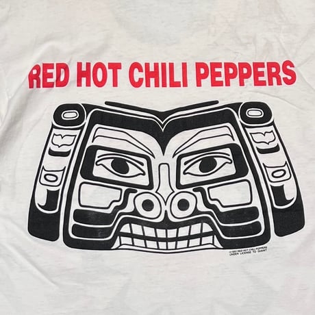 RED HOT CHILI PEPPERS Aztec WHITE GINAT LARGE 3598