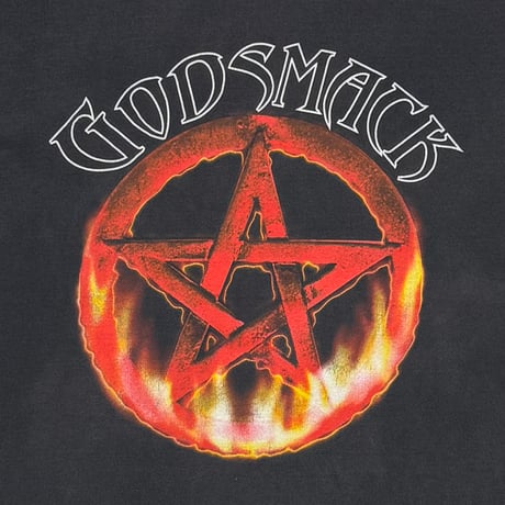 GOD SMACK FLAME SLEEVE TOUR LS FITS XL 6693