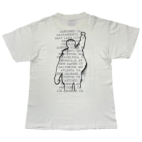 RAGE AGAINST THE MACHINE 1999 THE BATTLE OF LOS ANGELES GIANT FITS LARGE WHITE 3210