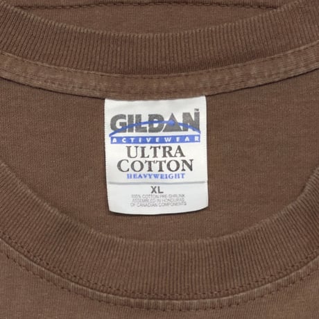 ROLLING STONES NO SECURITY TOUR 1999 PAD LOCK LIP & TONGUE BROWN GILDAN XL 0014
