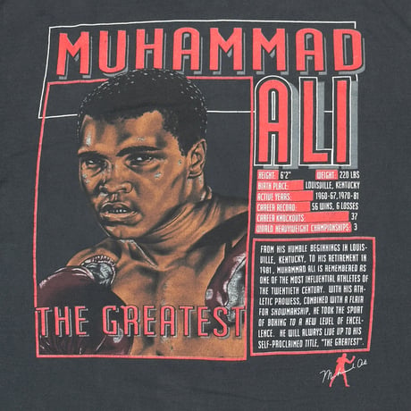 MUHAMMAD ALI THE GREATEST NUTMEG XL 9526