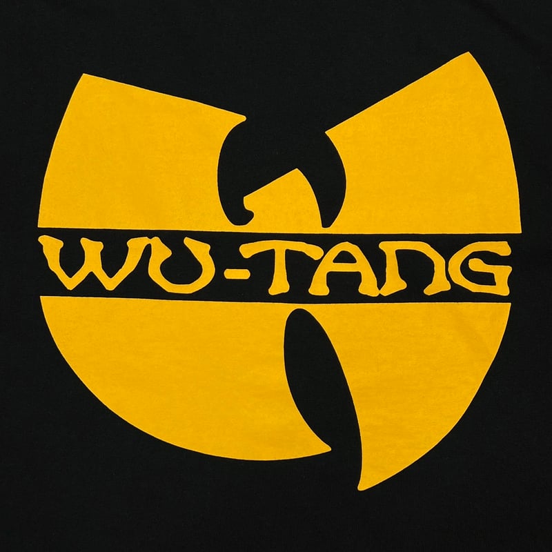 00s WU-TANG CLAN ロゴプリント Tシャツ GILDAN XL WU-TANG CLAN 00s YELLOW LOGO GILDAN LARGE 1214