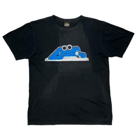 OLD & VINTAGE SESAME STREET COOKIE MONSTER PARODY MEDIUM 4058