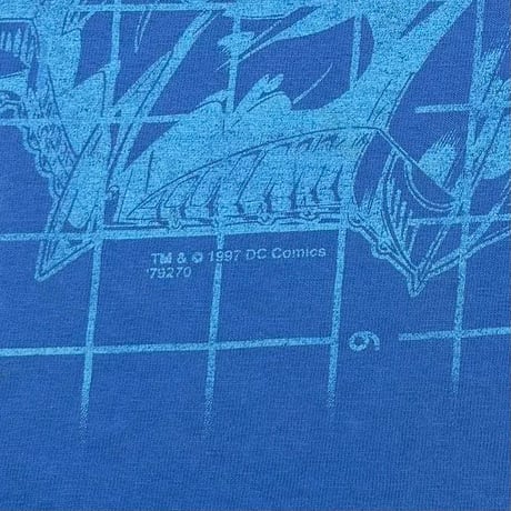 DC COMICS BATMAN & ROBIN BAT MOBILE OVP BLUE FITS XL 4427