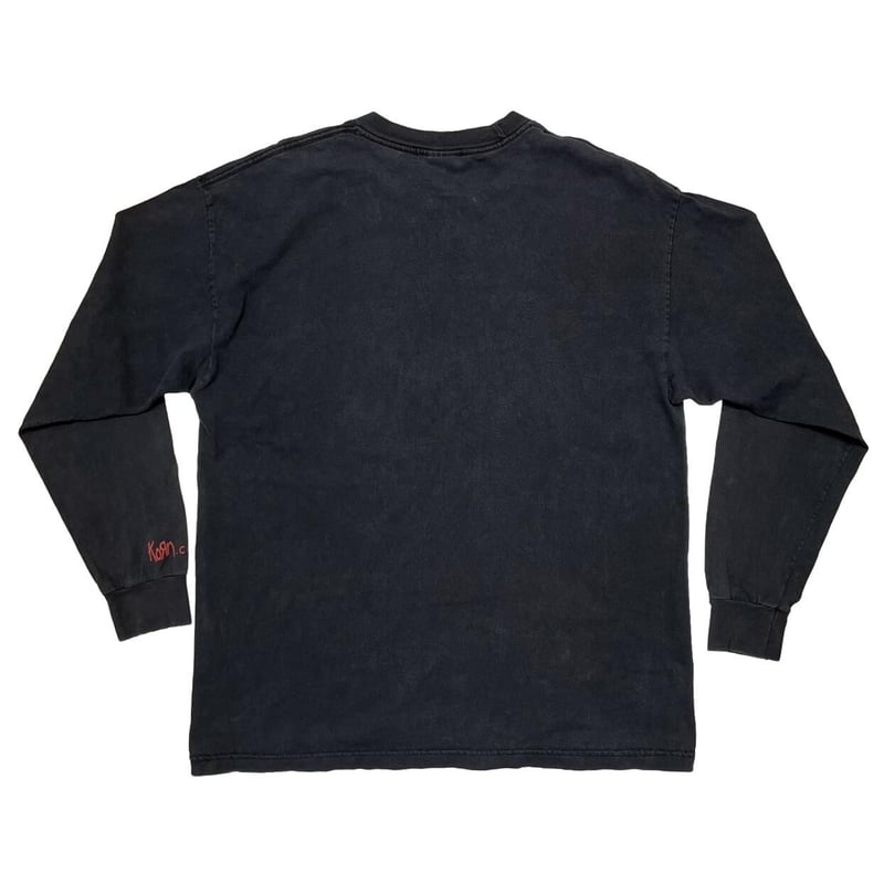 KORN FLAME LOGO LS TEE GINAT XL 1834 | greatLAn