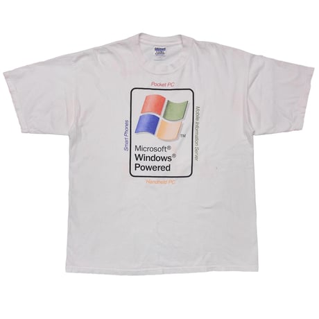 MICROSOFT WINDOWS POWERED PROMO TEE GILDAN XL 4672