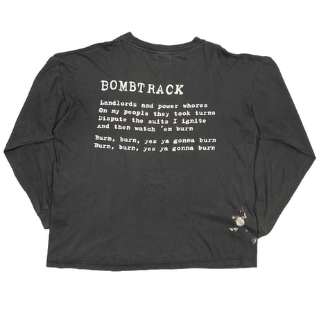 RAGE AGAINST THE MACHINE CHE GUEVARA BOMBTRACK LS EURO XL 5485