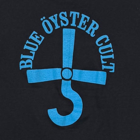 BLUE OYSTER CULT 80S 1st ALBUM DESIGN HANES LARGE 6718