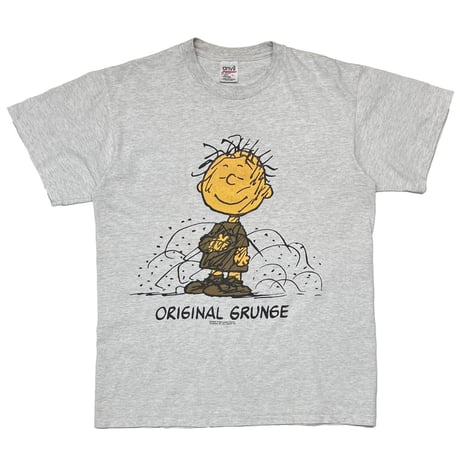 PEANUTS ORIGINAL GRUNGE ASH GREY ANVIL LARGE 6813