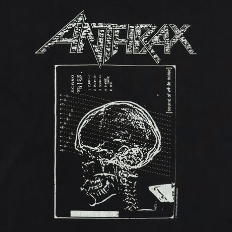 ANTHRAX 1993 SOUND OF WHITE NOISE HOODED LS TEE FITS L-XL 5213