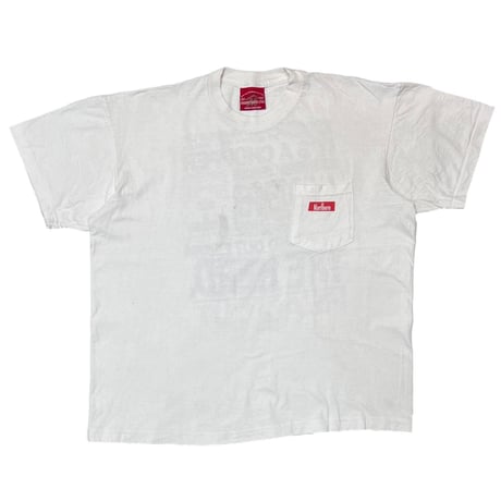 Marlboro COWBOYS STILL... HEAD OUT POCKET TEE WHITE ONE SIZE FITS XL 7750