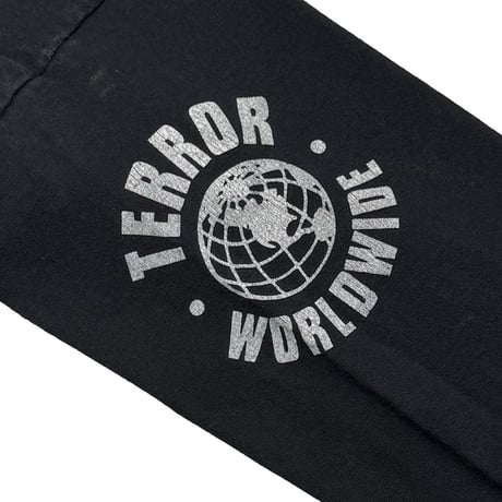 TERROR WORLD WIDE FOR FUN AND PROFIT LS SCREEN STARS XL 9255