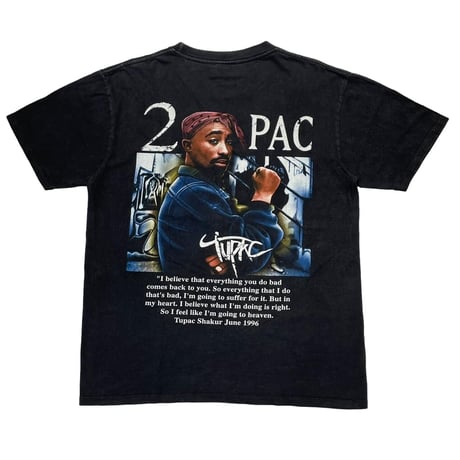 2PAC DOUBLESIDE ROCK@TEES TAG LARGE 7769