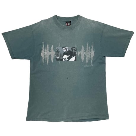NIRVANA 1997 KURT COBAIN PORTRAIT GREEN GIANT BY TULTEX XL 3663
