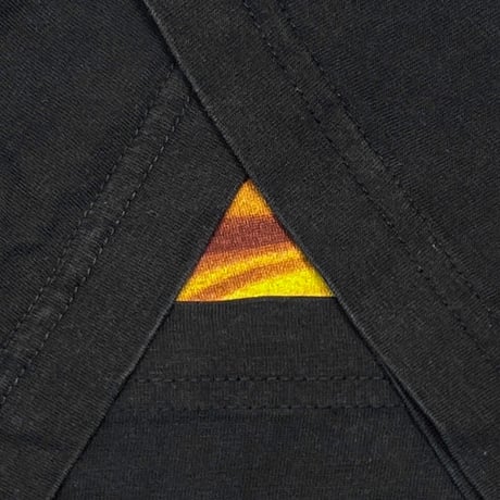 THE ROLLING STONES 1997-98 GOLD TONGUE BLACK BLUE RAIN XL 1564