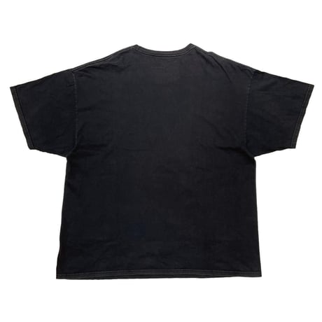 NIKE BIG SWOOSH TEE BLACK YELLOW XXL 6631