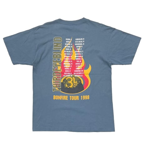 THIRD EYE BLIND BONFIRE TOUR 1998 SLATE giant LARGE 2961