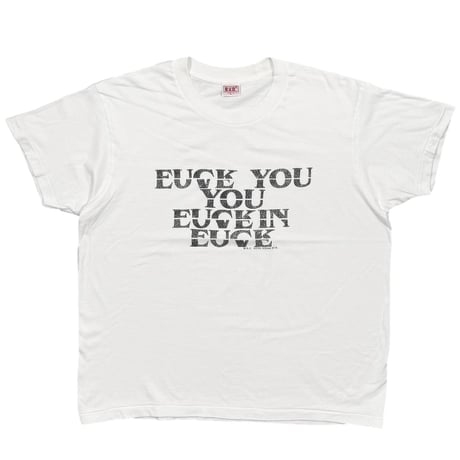 greatLAnd fuck love shirt / new vintage LARGE 5996