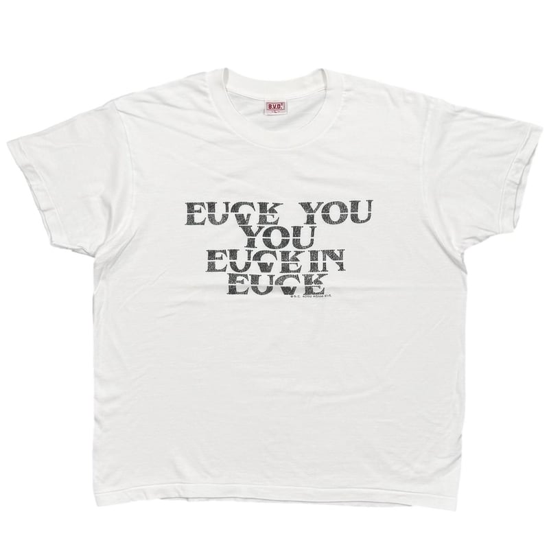 グレートランド　オリジナル　fuck love tシャツ　xl greatLAnd fuck love shirt / new vintage LARGE 5