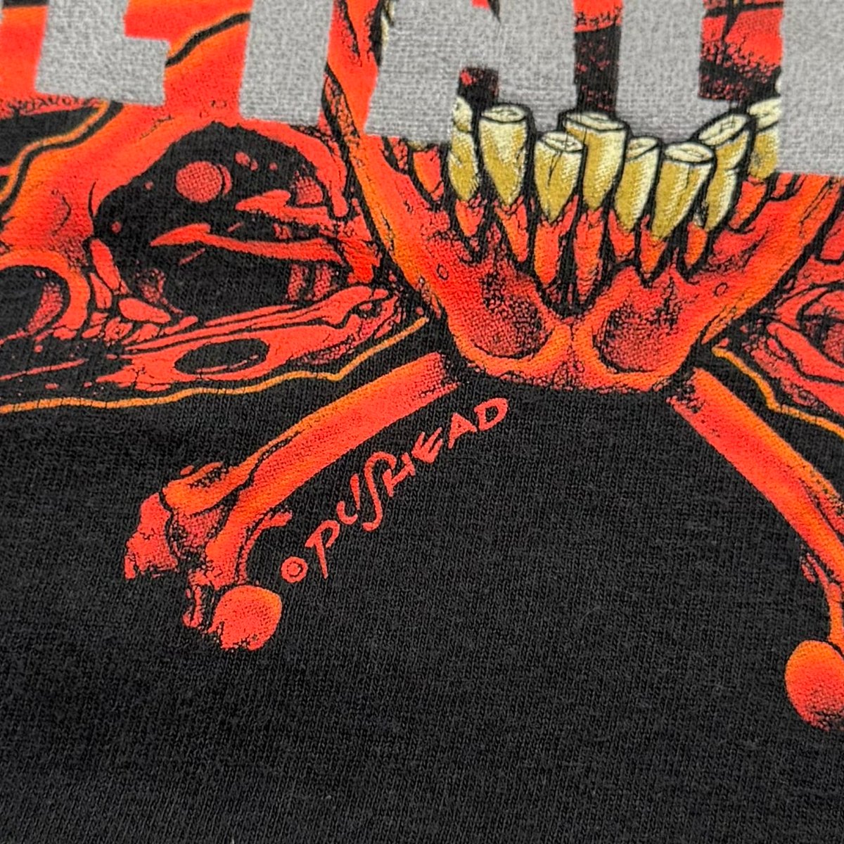 METALLICA PUSHEAD REBEL YIN YANG SKULL FITS XL