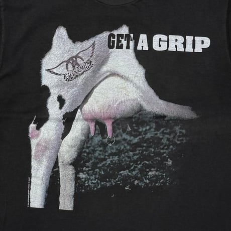 AEROSMITH GET A GRIP BLACK GIANT BY TULTEX XL 0395