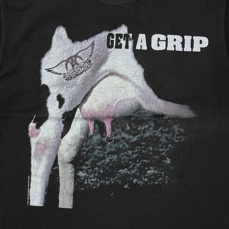 AEROSMITH GET A GRIP BLACK GIANT BY TULTEX XL 0