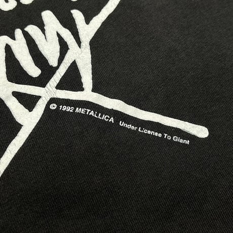 METALLICA SUMMER SHIT 1994 BIG SKULL HANES LARGE 4272