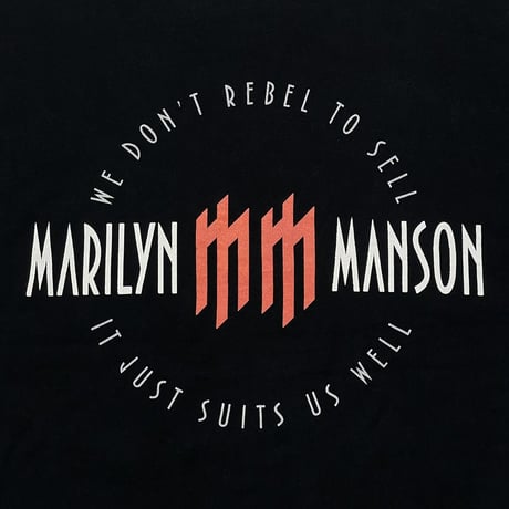 MARILYN MANSON THE BRIGHT YOUNG THINGS FRUIT OF THE LOOM LARGE