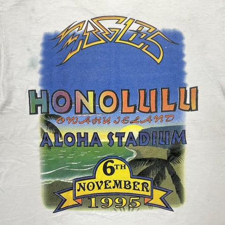 EAGLES HELL FREEZES OVER TOUR 1995 WHITE OSFA FITS XL 2439