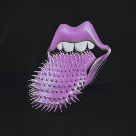 THE ROLLING STONES PURPLE SPIKE TONGUE 1994 VOODOO LOUNGE BROCKUM LARGE 9749