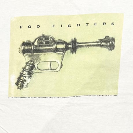 FOO FIGHTERS 1ST JACKET DESIGN WHITE WILD OATS XL 1260